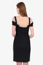 Fendi Black Knee Length Dress Size 40
