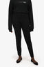 Akris Punto Charcoal Grey Tapered Pants Size 8