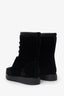Alexander Wang Black Velvet Pointed Boots Size 10