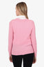 Naadam Pink Cashmere V-Neck Sweater Estimated Size S
