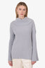TSE Grey Cashmere Turtleneck Sweater Size L