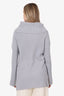 TSE Grey Cashmere Turtleneck Sweater Size L