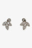 Tiffany & Co. 18K White Gold Diamond Paloma Picasso Olive Leaf Earrings