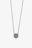 Tiffany & Co. Platinum Diamond Cobblestone Pendant Necklace