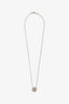 Tiffany & Co. Platinum Diamond Cobblestone Pendant Necklace