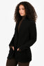 Flippa K Navy Wool Two-Pocket Single Breasted Blazer Size S
