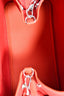 Hermès 2016 Red Canvas/Leather Garden Party Pocket 36 Tote Bag With Strap