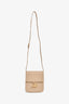 Tom Ford Beige Leather 'Tara' Mini Bag On Strap