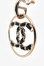 Pre-Loved Chanel™ Woven Leather CC Earrings