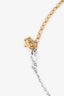 Versace Gold/Silver-Tone Dik Medusa Necklace