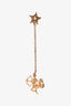 Christian Dior Resin Zodiaddict Lion Earrings