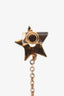 Christian Dior Resin Zodiaddict Lion Earrings