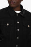 Helmut Lang Black Cotton Trucker Jacket Size L