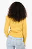 Isabel Marant Etoile Yellow Wool Long Sleeve Sweater Size 40