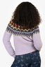 Smythe Purple Alpaca Buttoned Cardigan Size S
