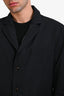 Moncler Black Nylon Zip Jacket Size 5 Mens