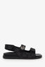 Gucci Black Denim 'GG' London Sandals Size 38
