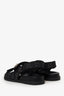 Gucci Black Denim 'GG' London Sandals Size 38