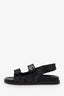 Gucci Black Denim 'GG' London Sandals Size 38