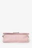 Pre-Loved Chanel™ Baby Pink Leather Medium Boy Bag