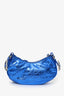 Balenciaga Blue Metallic 'Le Cagole' Handbag