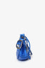 Balenciaga Blue Metallic 'Le Cagole' Handbag