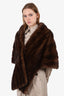 Vintage Mink Shawl