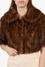Marc Jacobs Mink Cropped Jacket Size 2