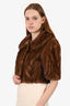 Marc Jacobs Mink Cropped Jacket Size 2
