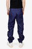 Prada Navy Blue Re-Nylon Joggers Size 48 Mens