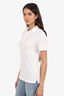 Burberry White Polo Top Size XS Mens