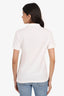 Burberry White Polo Top Size XS Mens