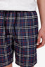 Burberry Navy Nova Check Swim Short Size S Mens
