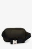 Prada Green/Black Nylon Front Pocket Waist Bag