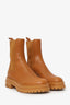 Gianvito Rossi Brown Leather Chelsea Boots Size 37