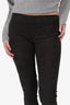 The Row Black Suede Leggings Size S