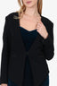Rag & Bone Black Cut Out Back Blazer Size 4