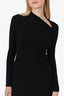 Helmut Lang Black Long Sleeve Mini Dress Size 2
