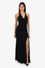 Yigal Azrouel Black Halter Neck Dress Size 4