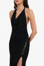 Yigal Azrouel Black Halter Neck Dress Size 4