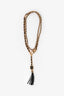 Pre-Loved Chanel™ 2024 Gold Chain Link Première Sautoir-Belt Watch