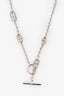 Hermès Sterling Silver Farandole 160 Necklace