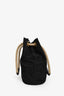 Prada 2025 Black Re-Nylon 'Mariner' Bucket Bag