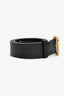 Burberry Black Leather Belt Size 34/85