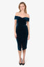 Nicholas Green Velvet Off The Shoulder Dress Size 6