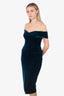 Nicholas Green Velvet Off The Shoulder Dress Size 6