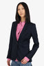 Joseph Navy Wool Single Breasted Blazer Size 38