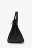 Hermès 2024 Black Leather Birkin 25 GHW