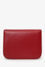 Celine Red Leather Medium Box Bag