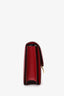 Celine Red Leather Medium Box Bag